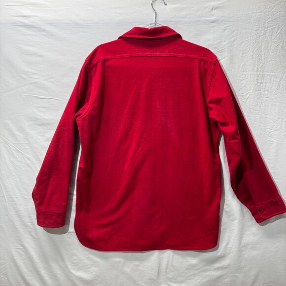 Vintage Woolrich Mens Red Chamois sportsman flannel size L - Picture 5 of 7